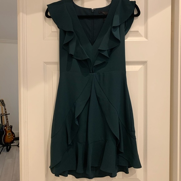NEW BCBGmaxazria Tyrah Dress in Emerald